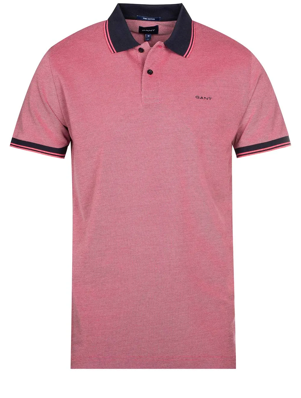 4 colour Oxford Pique Shortsleeve Rugger Magenta Pink