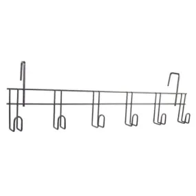 6 Hook Tack Rack over Wall Hanger