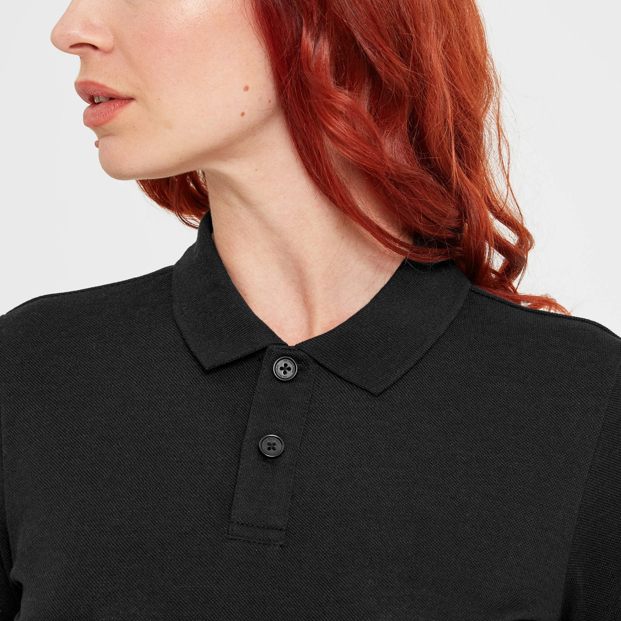 Aspley Womens Tech Polo - Black