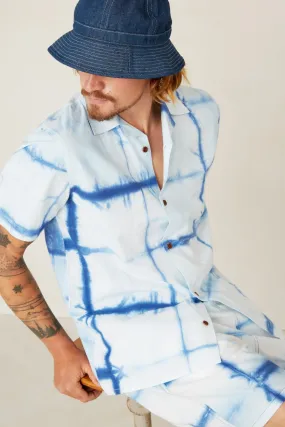 Balder Shirt Shibori Natural Indigo