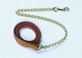 Beiler's Manufacturing - Leather Lead With Chain