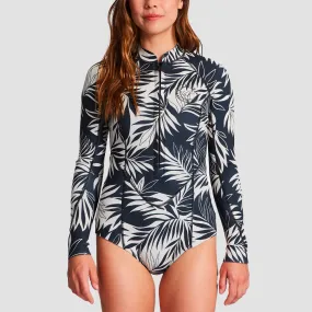 Billabong Salty Dayz 2/2mm Longsleeve Shorty Wetsuit In Paradise - Womens