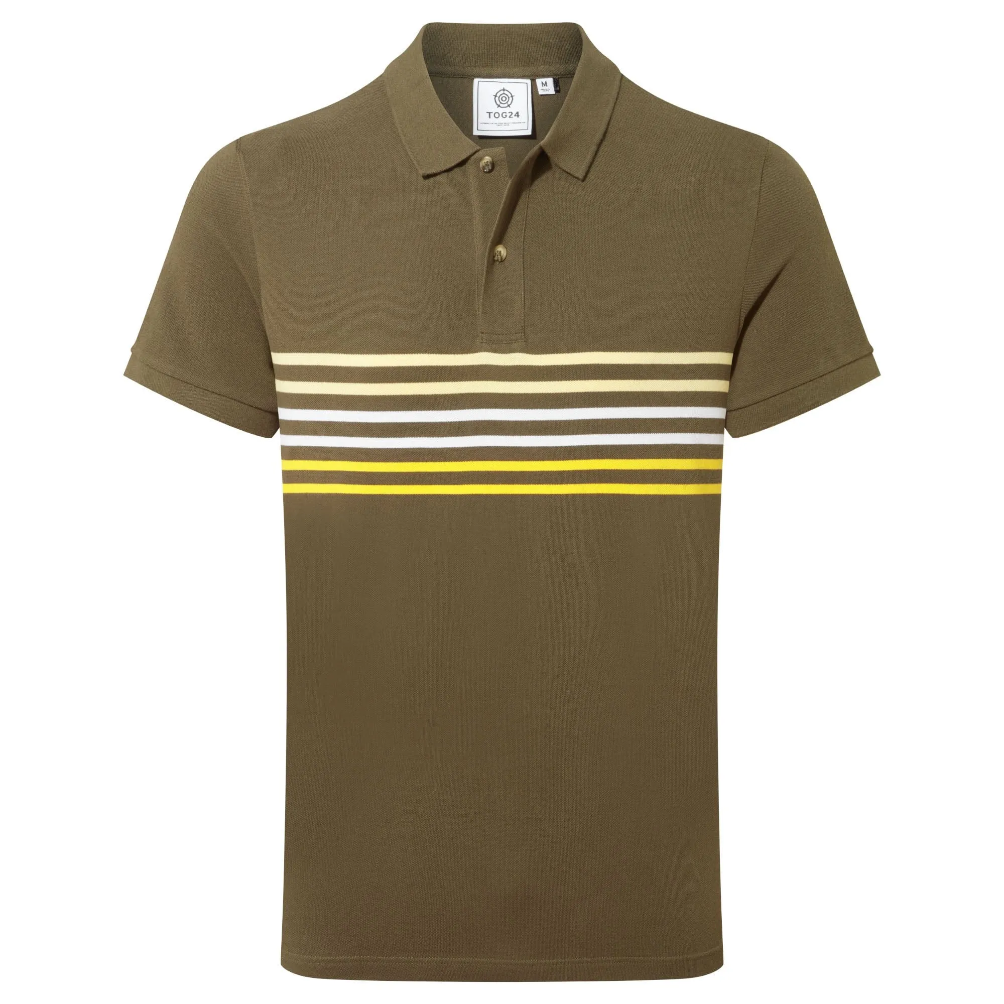 Bolton Mens Polo Shirt - Khaki