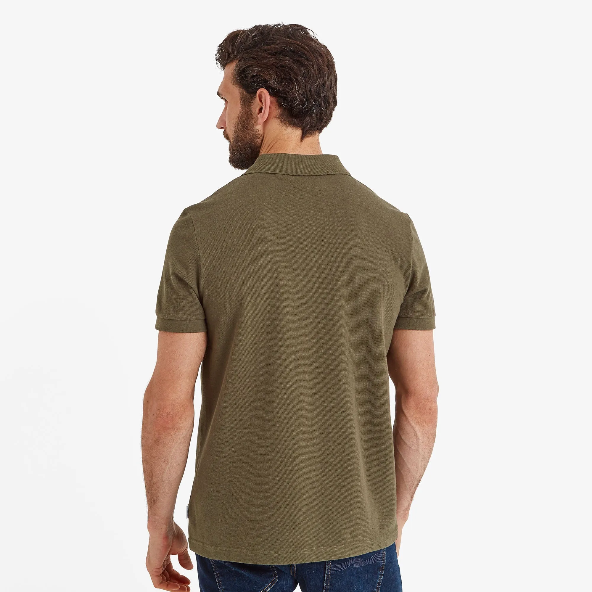 Bolton Mens Polo Shirt - Khaki