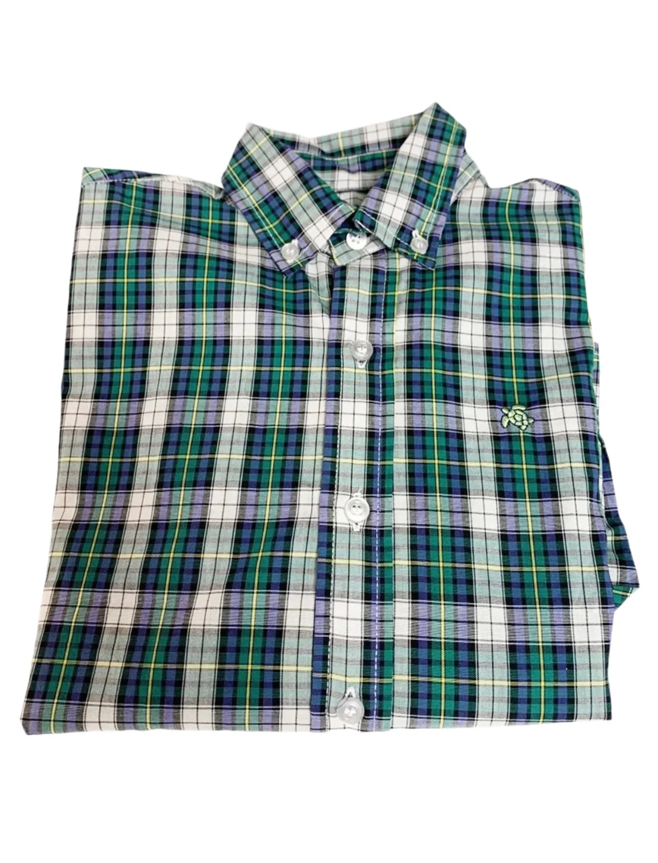 Boys Button Down Long Sleeve - Augusta Plaid