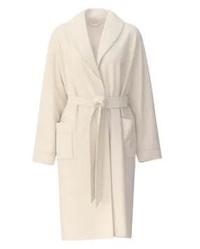 Calida Charm Cream Lounge Knee Length Bathrobe