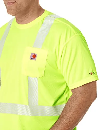 Carhartt 100495 Men's Force High-Visibility Short-Sleeve Class 2 T-Shirt