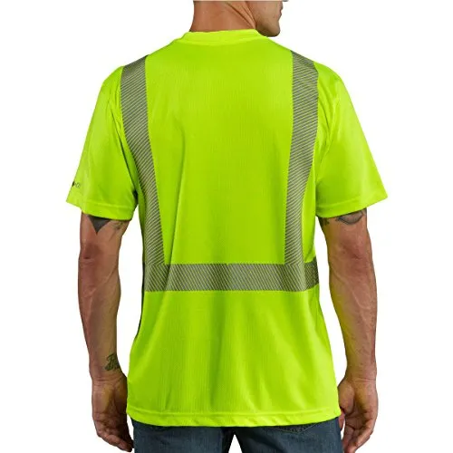 Carhartt 100495 Men's Force High-Visibility Short-Sleeve Class 2 T-Shirt