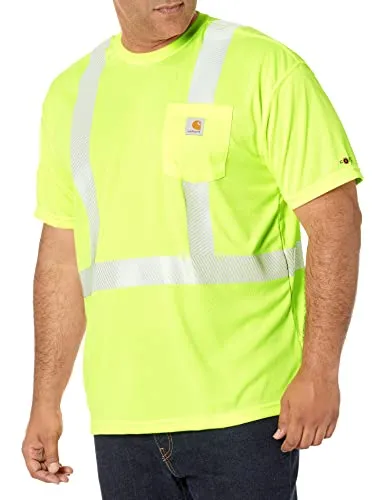 Carhartt 100495 Men's Force High-Visibility Short-Sleeve Class 2 T-Shirt