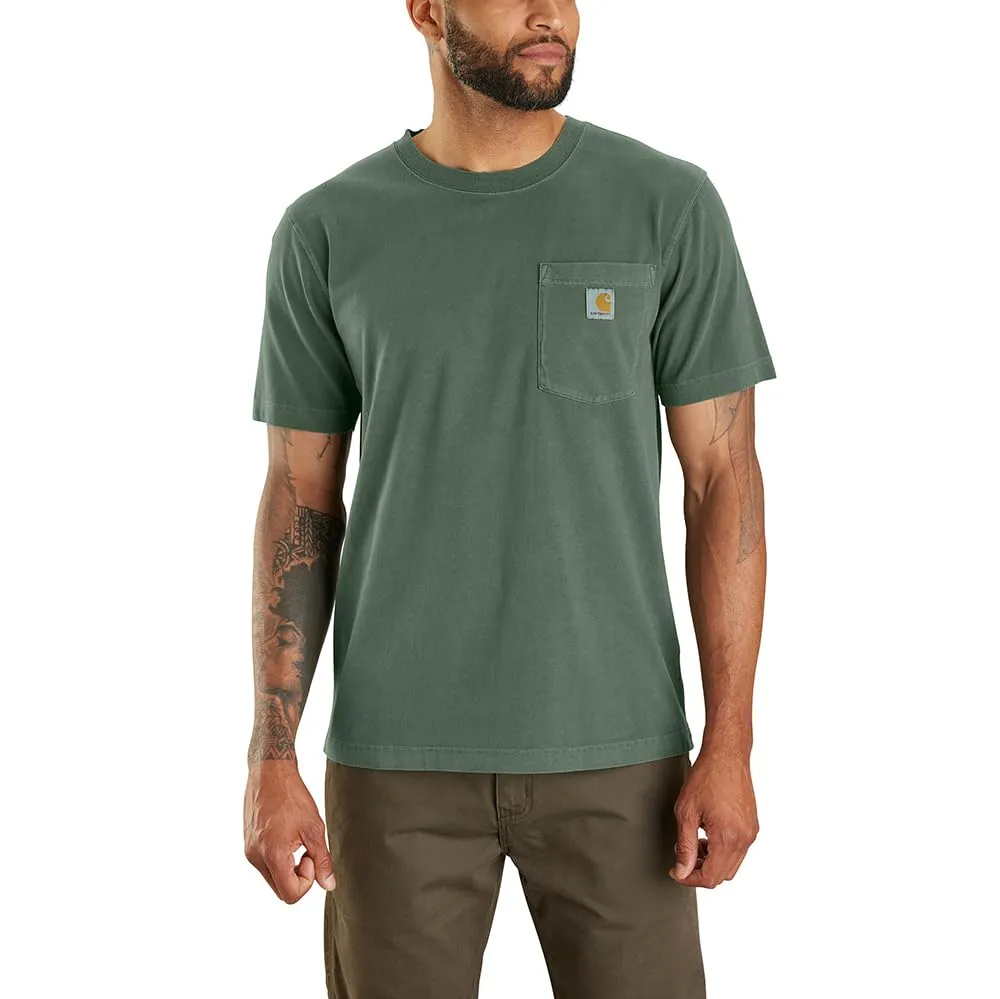 Carhartt 106252 Men's Relaxed Fit Midweight Short-Sleeve Garment Dyed Pocket T-Shirt