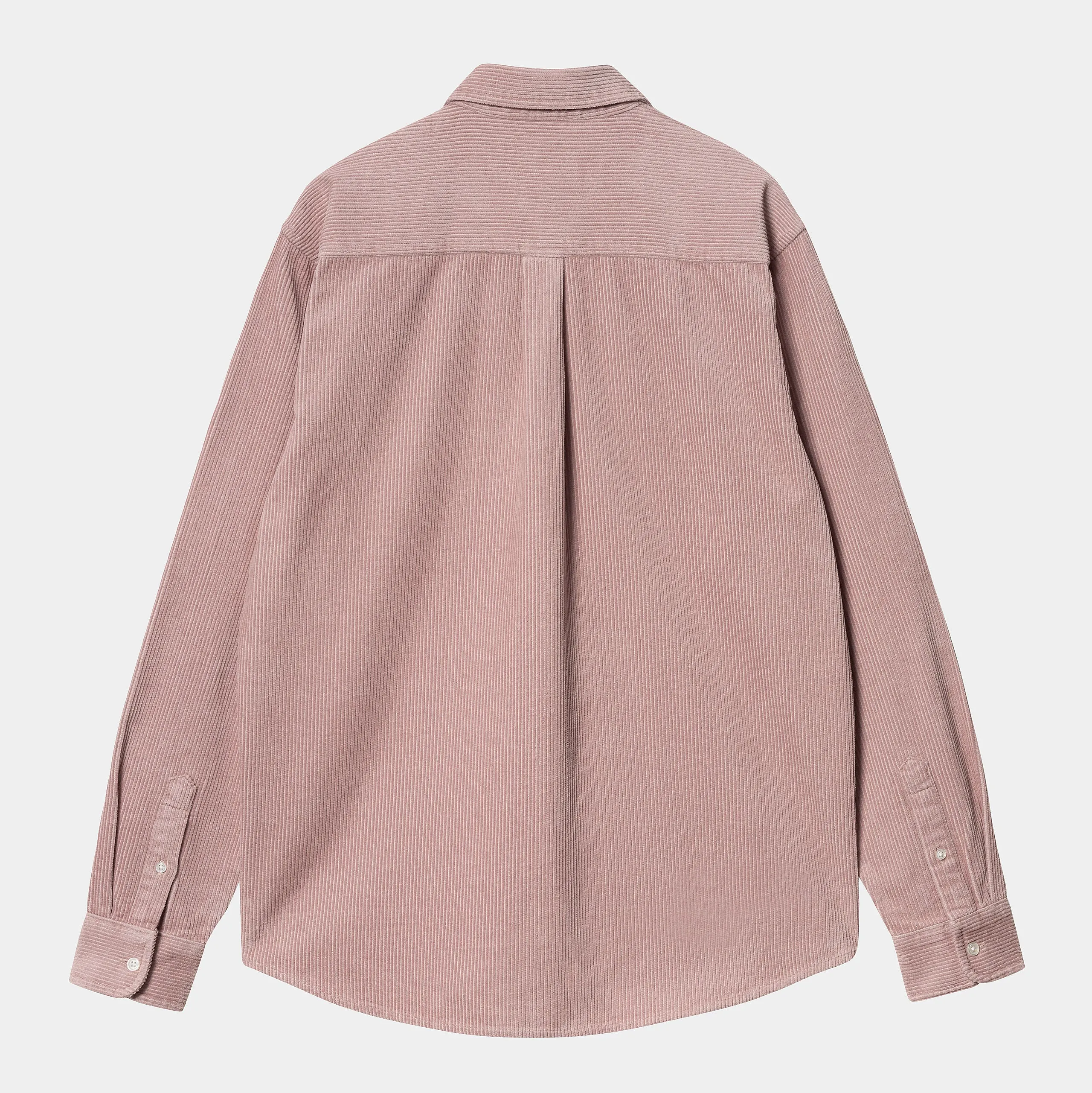 Carhartt WIP - Madison Corduroy Longsleeve Shirt - Glassy Pink / Wax