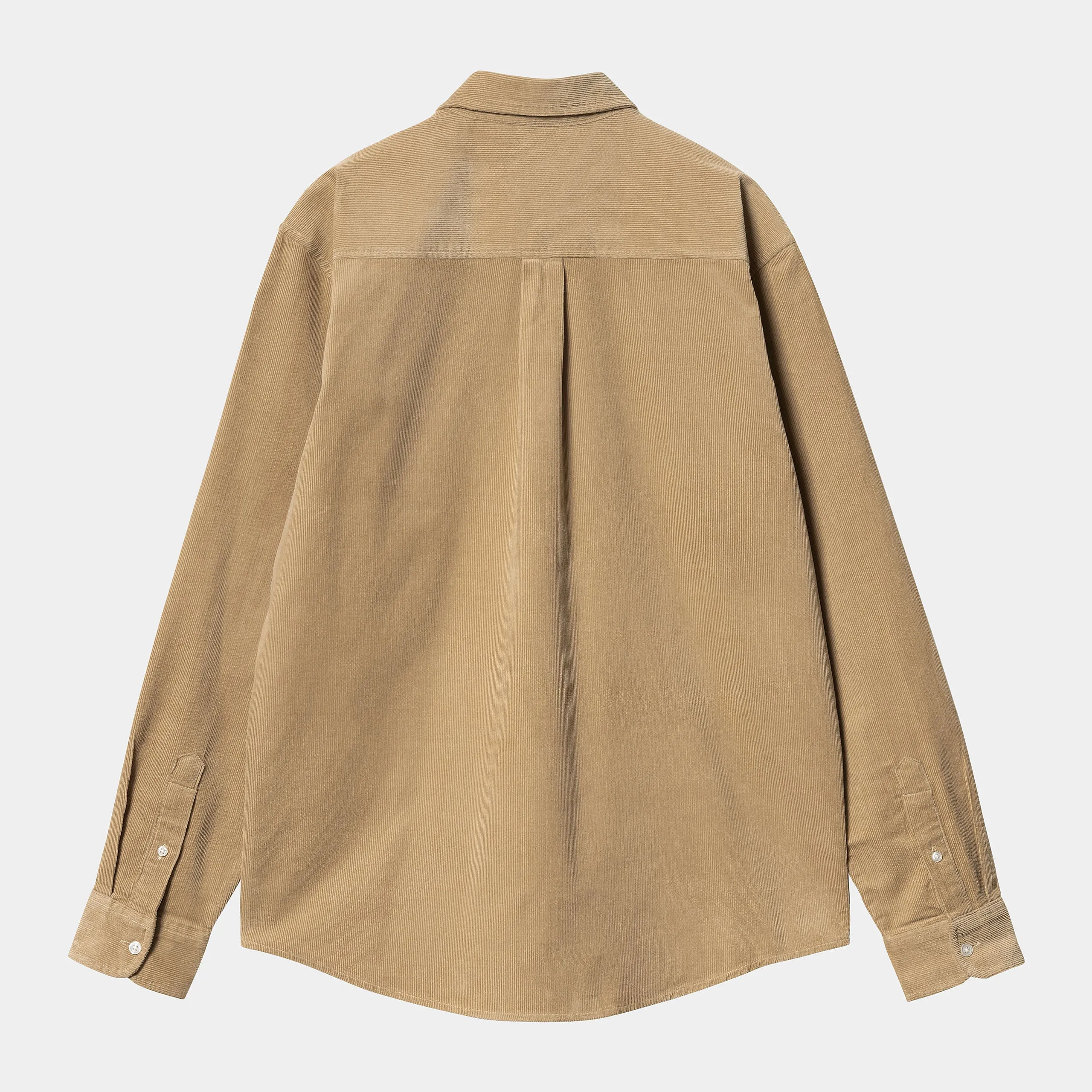 Carhartt WIP - Madison Corduroy Longsleeve Shirt - Sable / Black