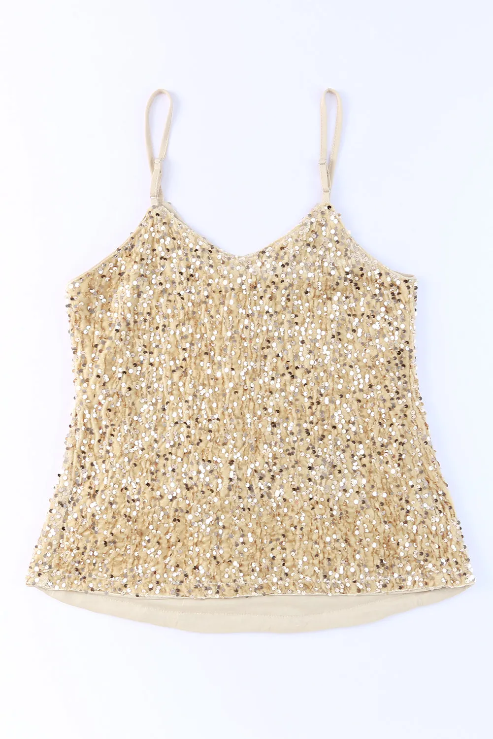 Carrie Sequin V-Neck Cami