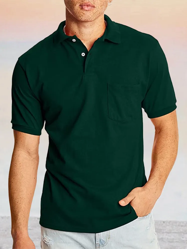 Casual Comfy Polo Shirt