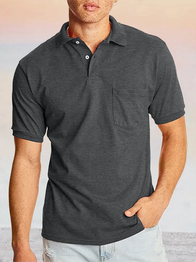 Casual Comfy Polo Shirt