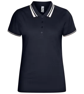 Comfort Women´s contrast polo shirt