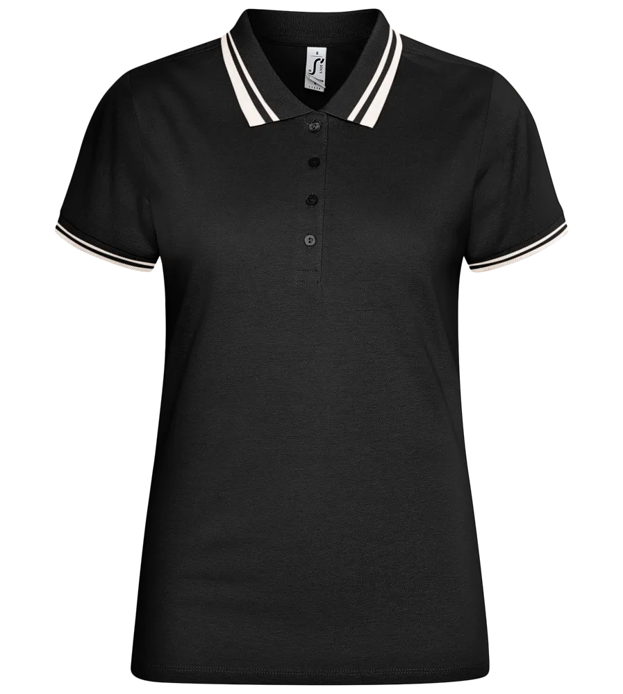 Comfort Women´s contrast polo shirt