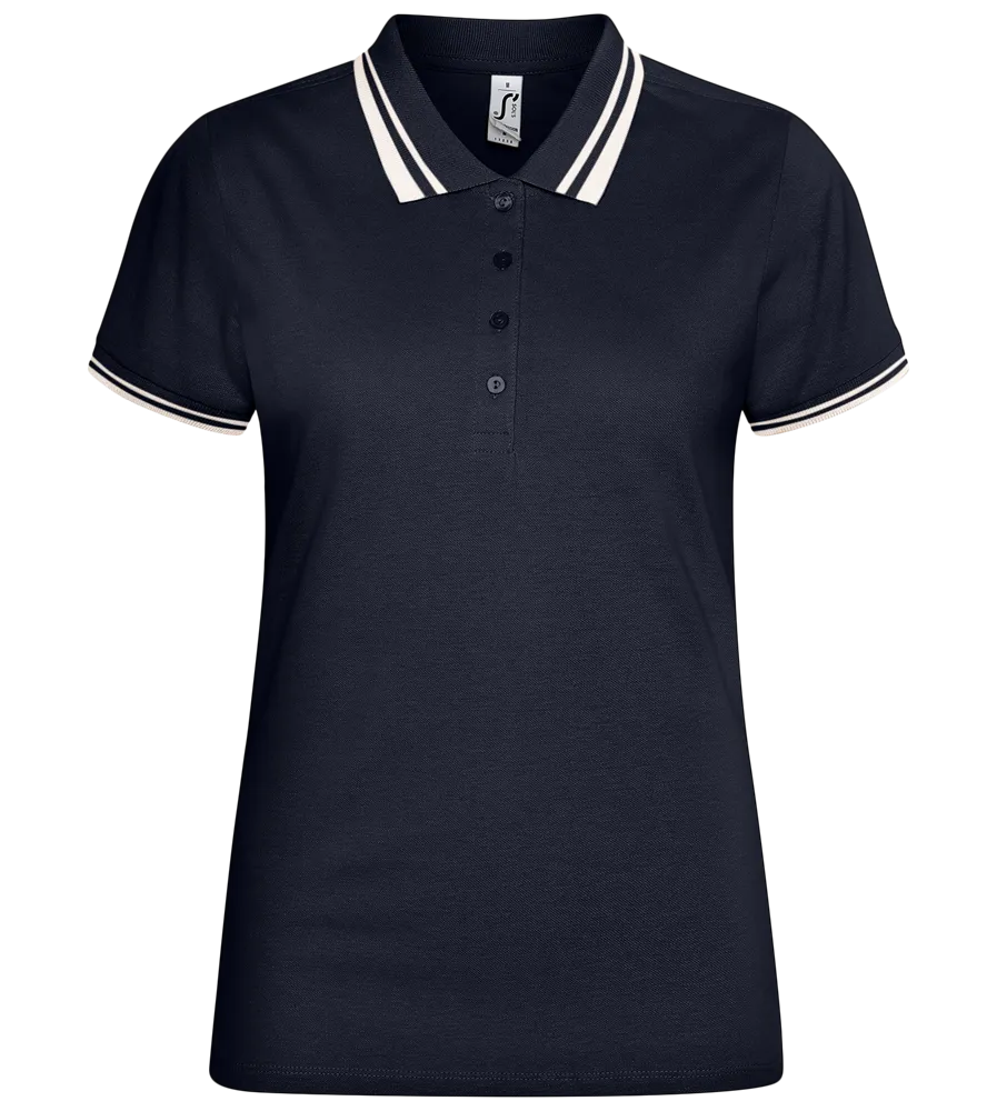 Comfort Women´s contrast polo shirt