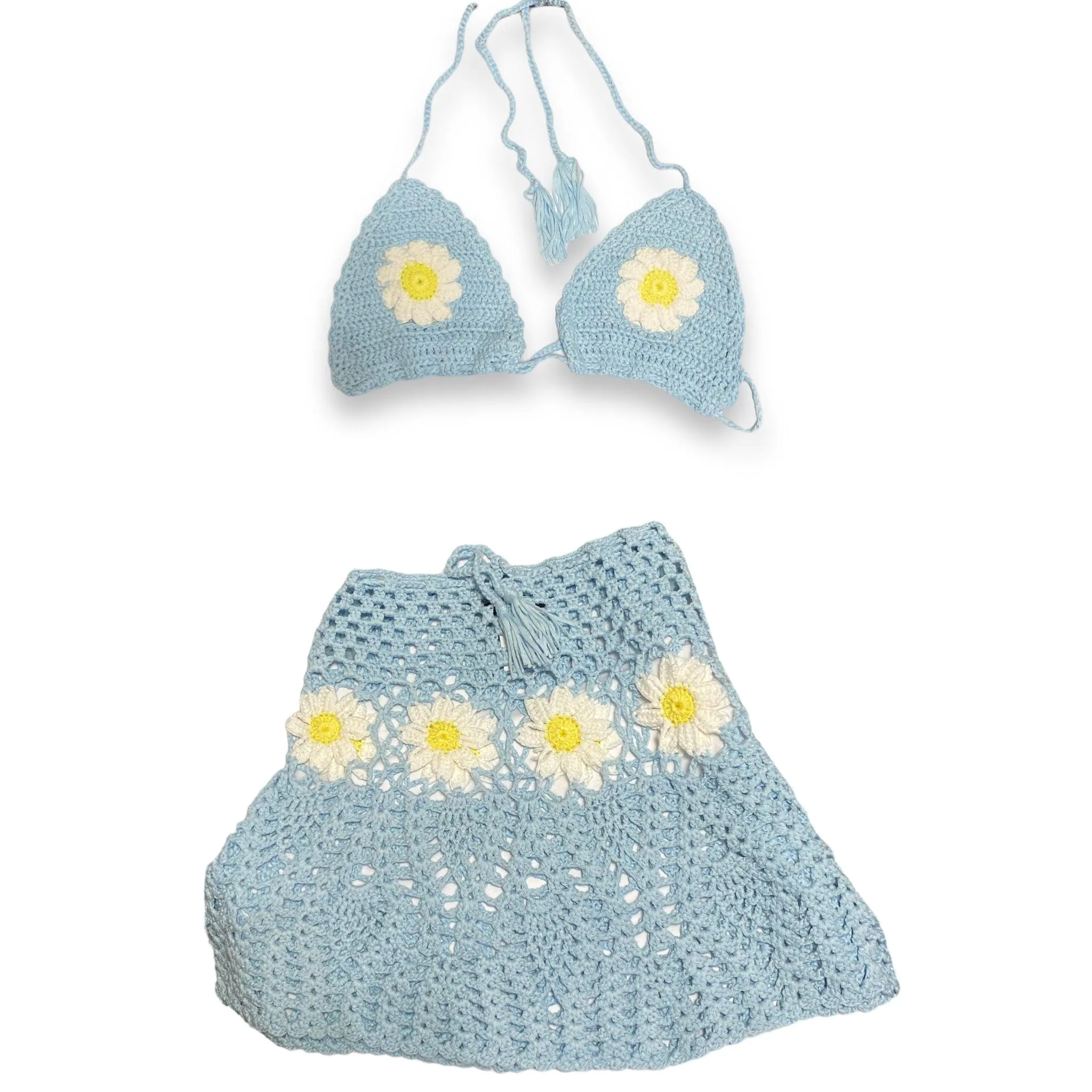 Daisy Dreams Crochet Summer Outfit Set