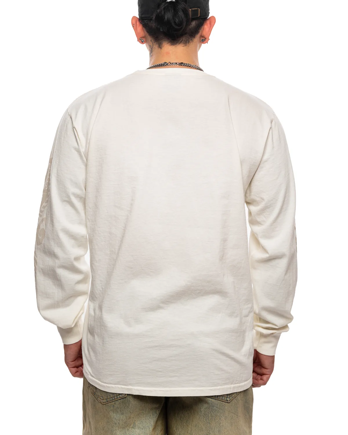 Dragons Pigment Dyed LS Tee 'Natural'