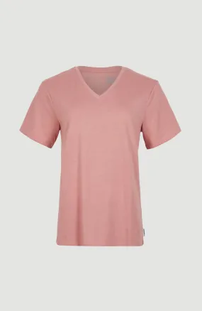 Essentials V-Neck T-Shirt | Ash Rose