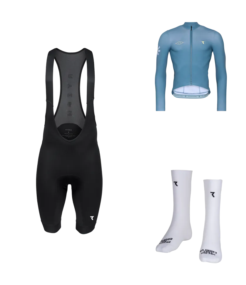 Here to Shine Cycling Thermal Longsleeve Bundle Men