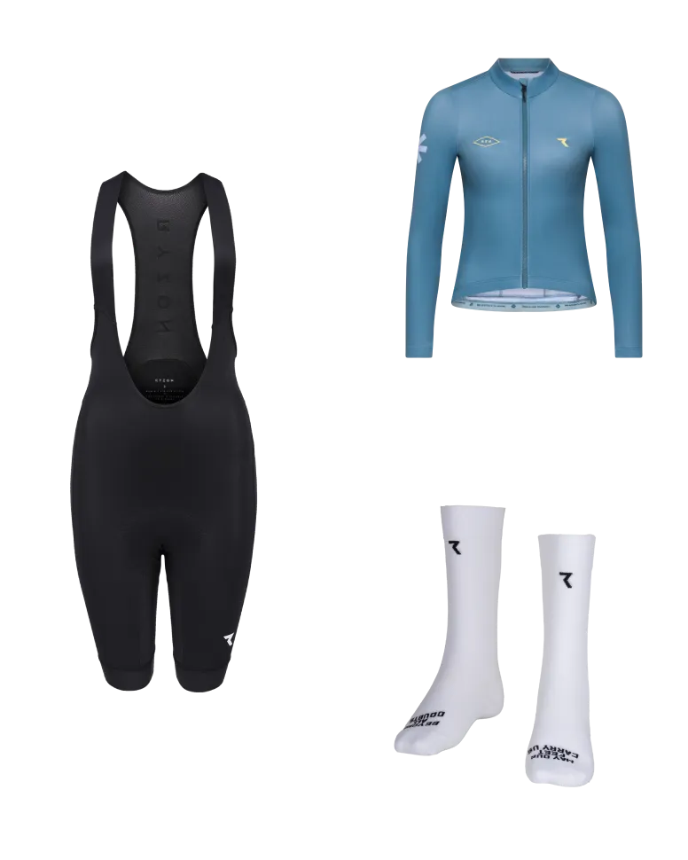 Here to Shine Cycling Thermal Longsleeve Bundle Women