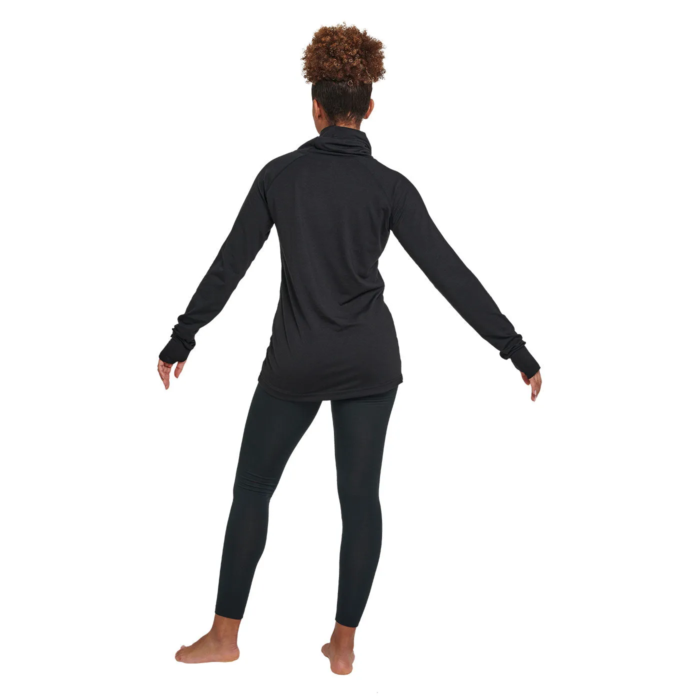 Hitatech Thermal Funnel Neck Longsleeve - Womens