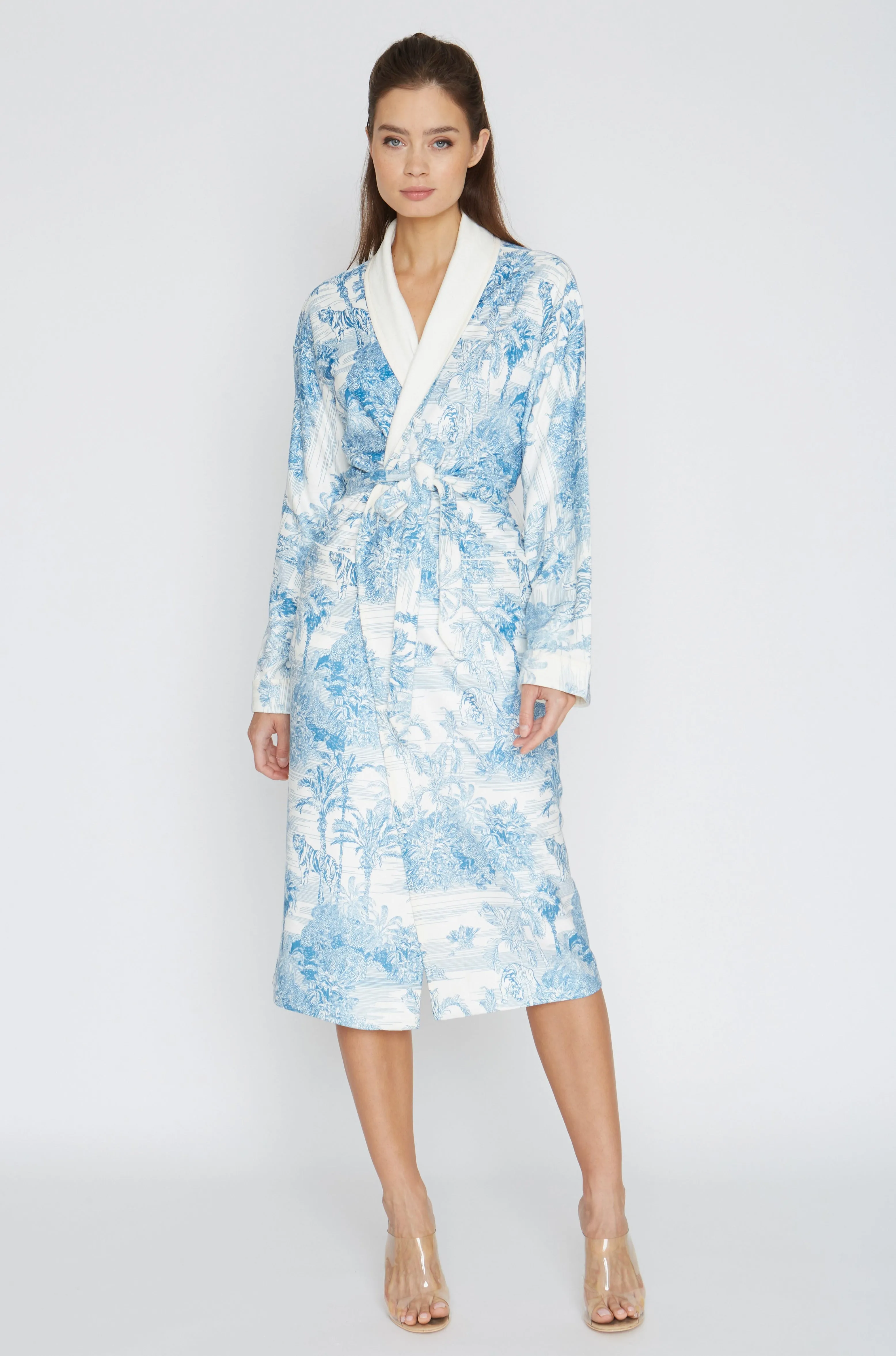 Landscape Blue Long Robe