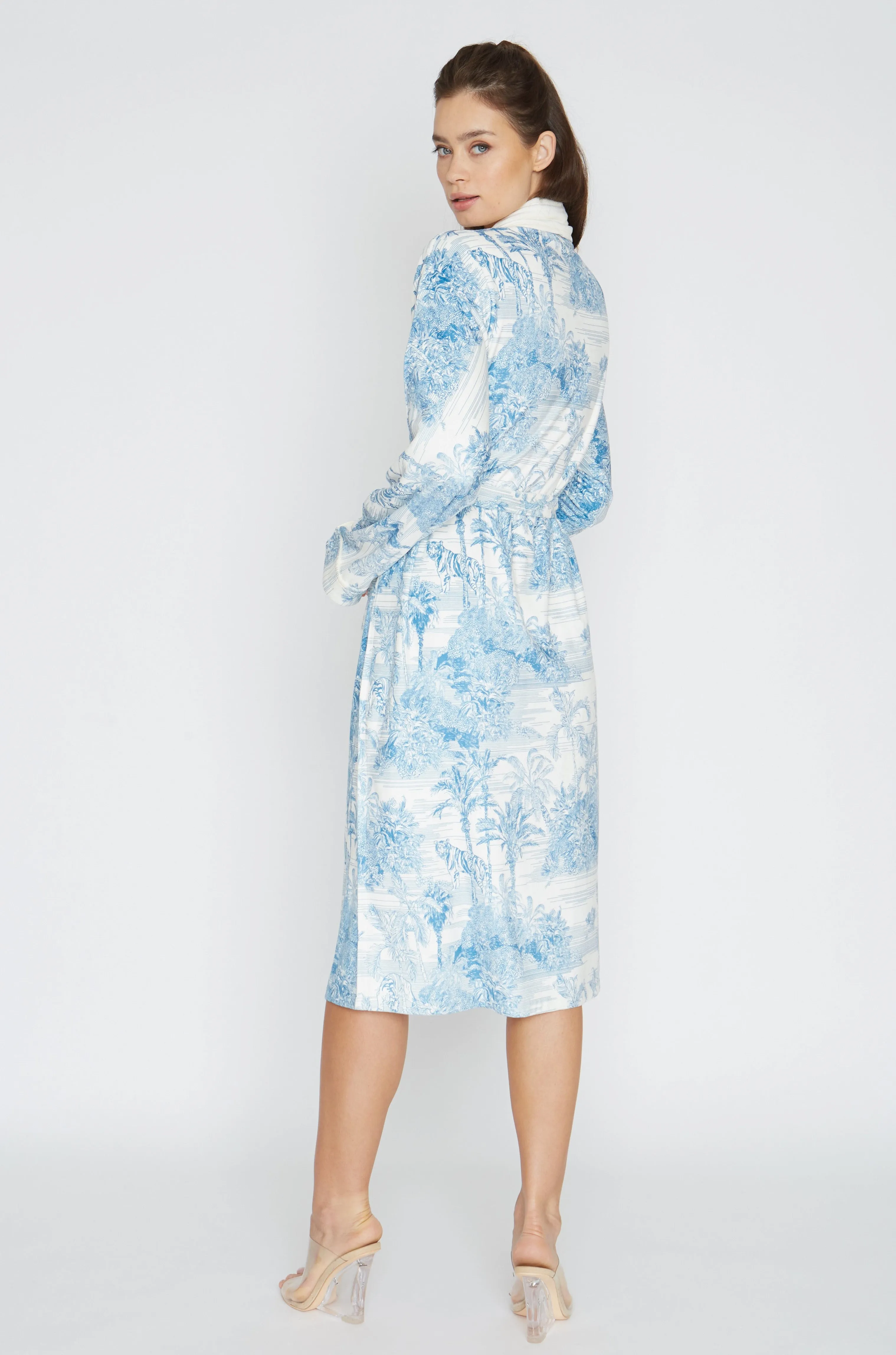 Landscape Blue Long Robe