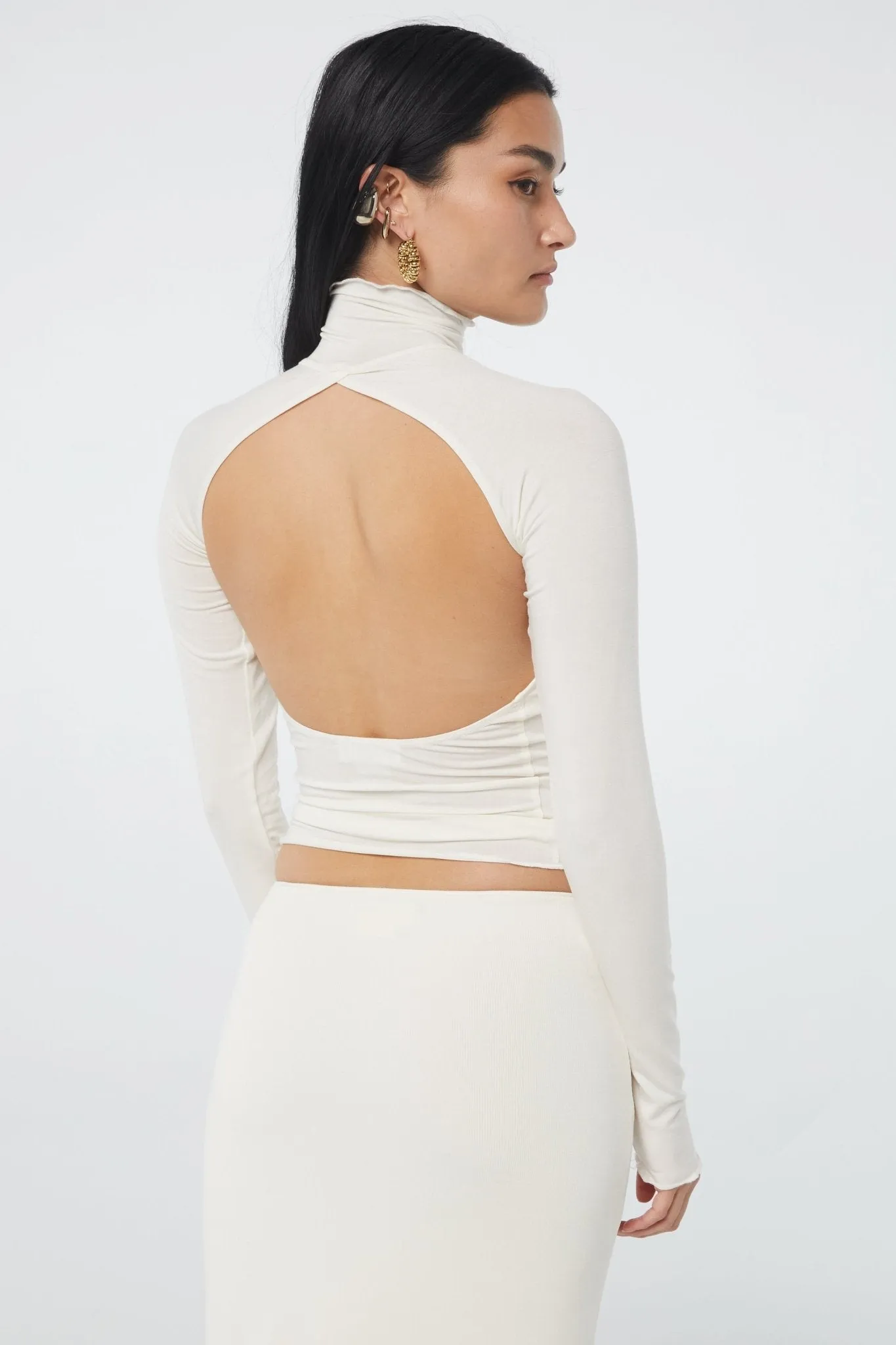 MARGAUX TURTLENECK TOP