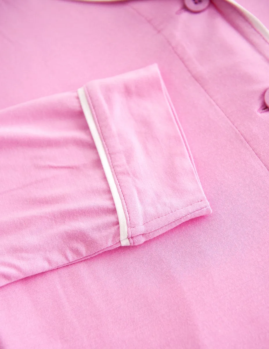 Middle of the Night Pajamas - Light Pink - Final Sale