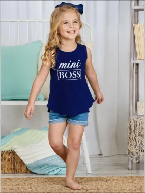 Mini Boss Hi-Lo Tank Top