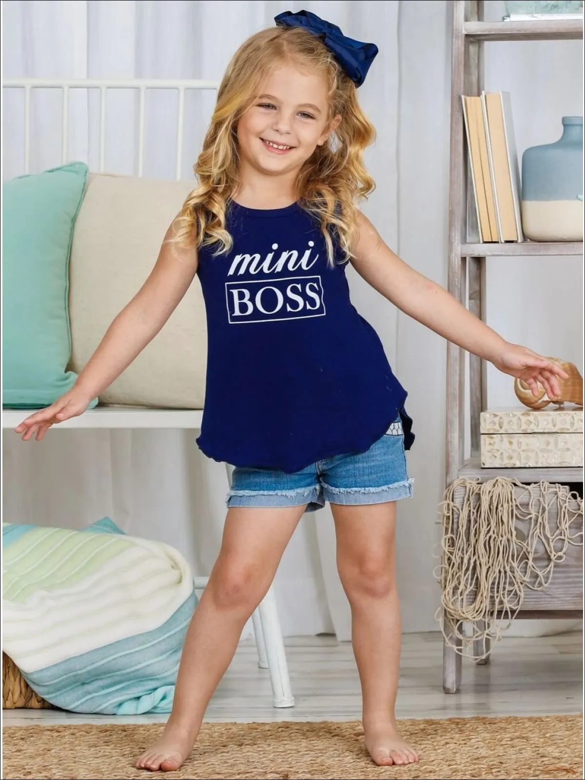 Mini Boss Hi-Lo Tank Top