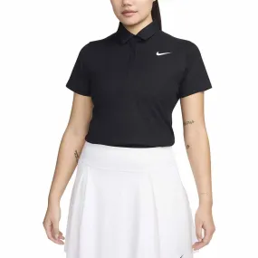 Nike Dri-FIT Tour ADV Shortsleeve Golf Polo Black/White - 24 Women