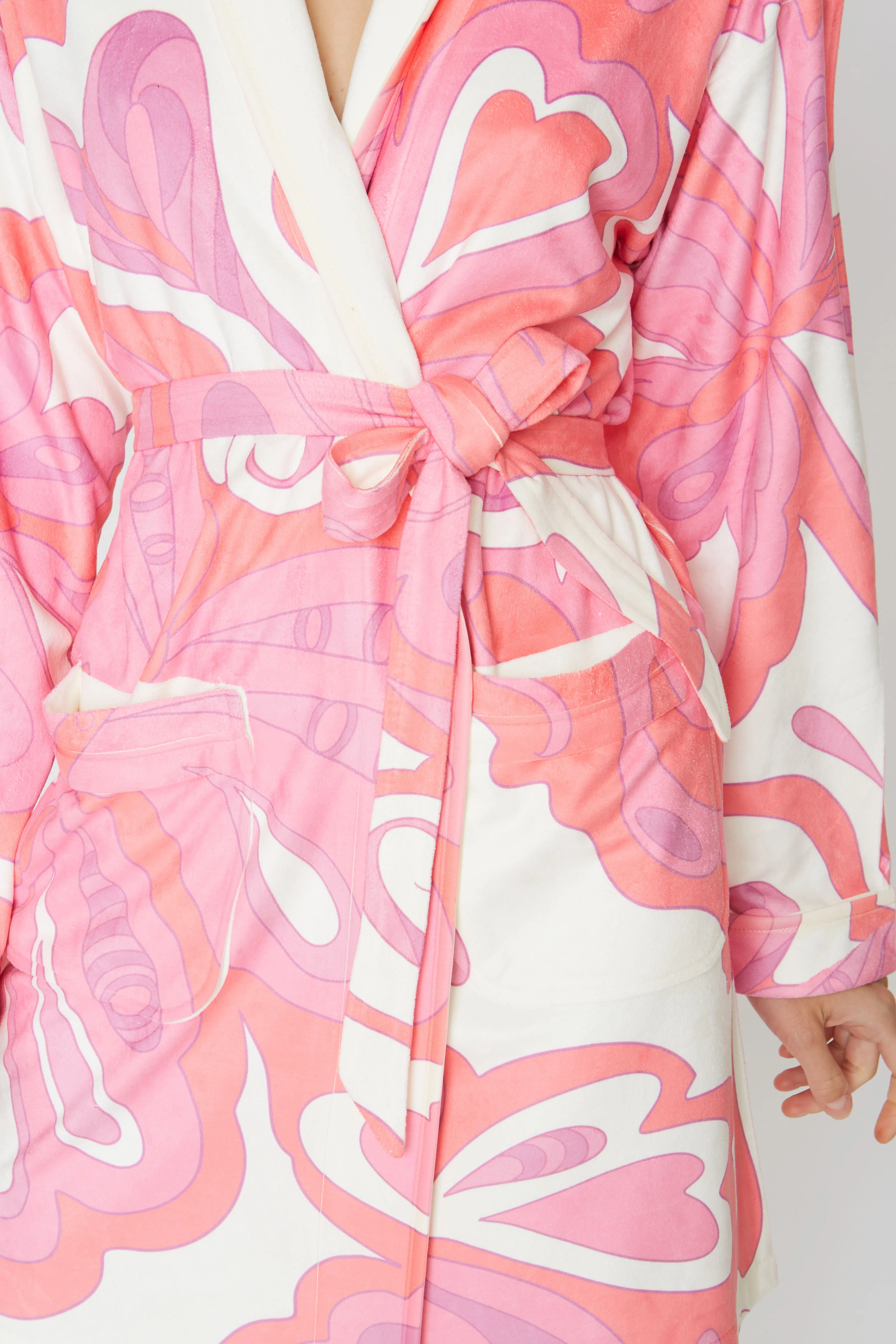 Pink Martini Long Robe