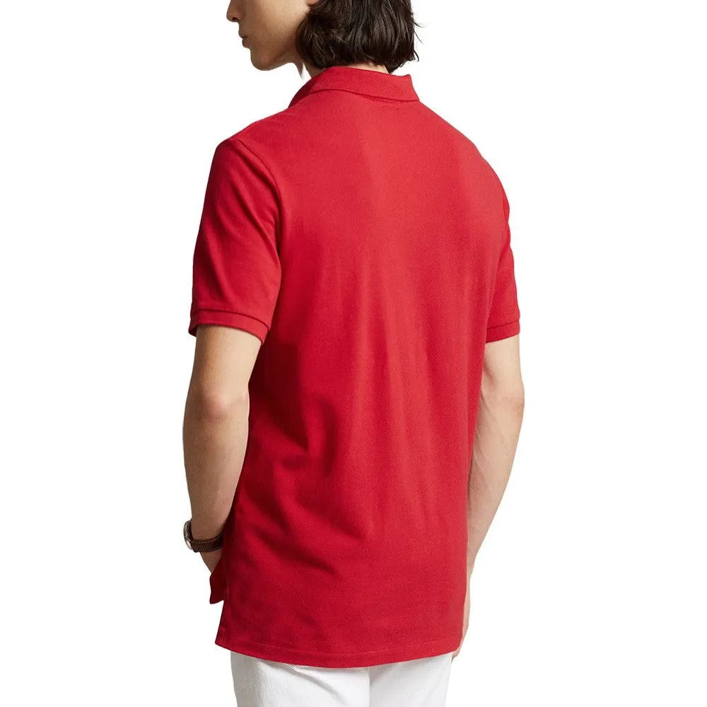 Ralph Lauren Shortsleeve Mesh Custom Slim Fit Solid Golf Polo (BSR) 2024