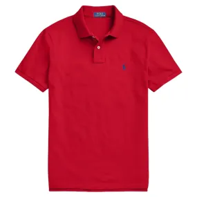 Ralph Lauren Shortsleeve Mesh Custom Slim Fit Solid Golf Polo (BSR) 2024