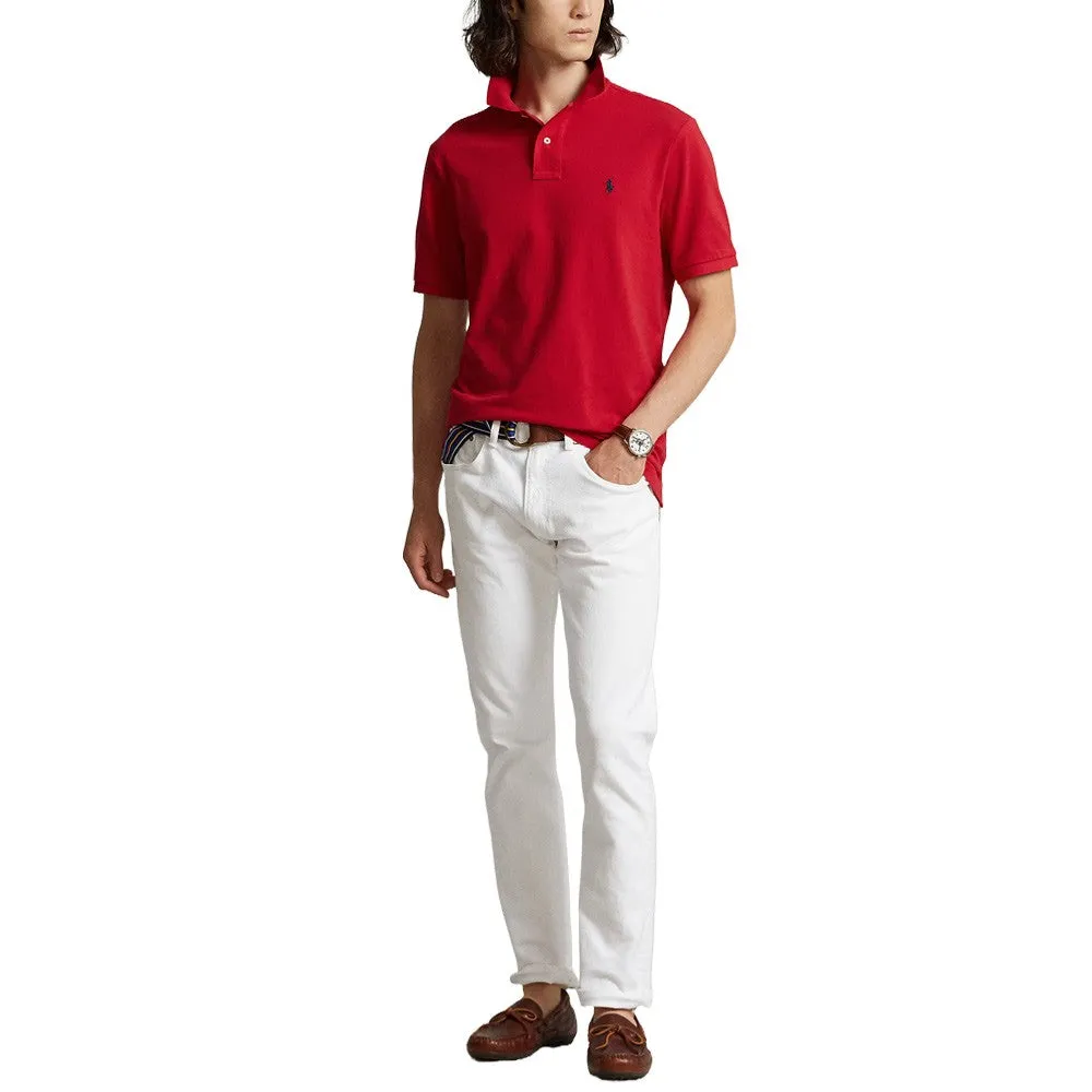 Ralph Lauren Shortsleeve Mesh Custom Slim Fit Solid Golf Polo (BSR) 2024