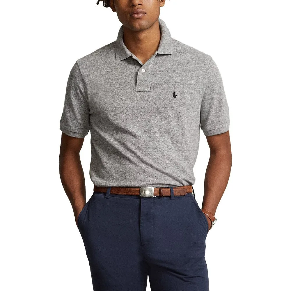 Ralph Lauren Shortsleeve Mesh Custom Slim Fit Solid Golf Polo (BSR) 2024