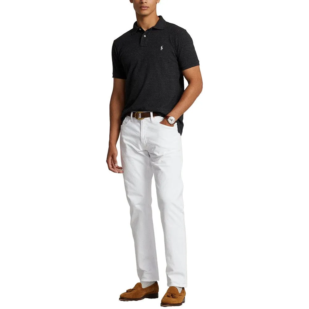 Ralph Lauren Shortsleeve Mesh Custom Slim Fit Solid Golf Polo (BSR) 2024