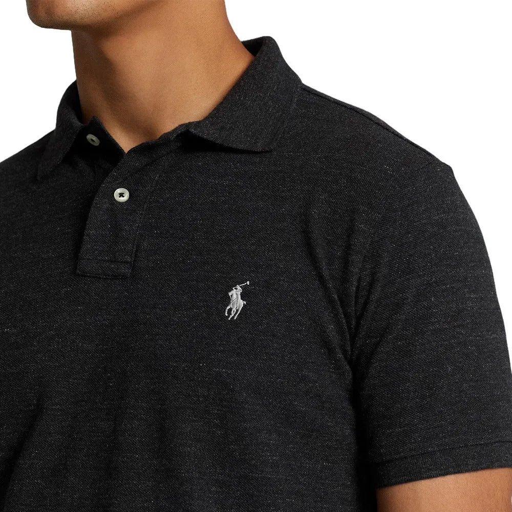 Ralph Lauren Shortsleeve Mesh Custom Slim Fit Solid Golf Polo (BSR) 2024