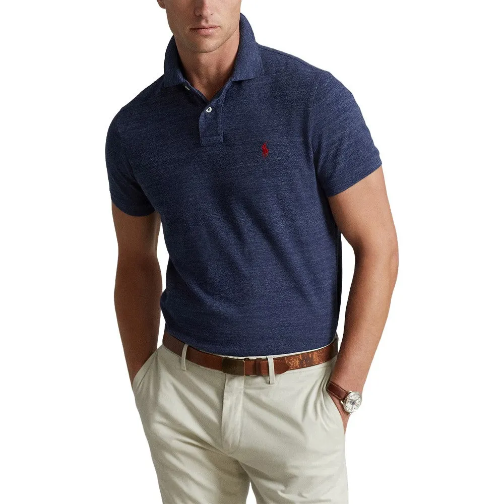 Ralph Lauren Shortsleeve Mesh Custom Slim Fit Solid Golf Polo (BSR) 2024