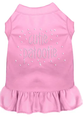 Rhinestone Cutie Patootie Dress Light Pink Sm (10)