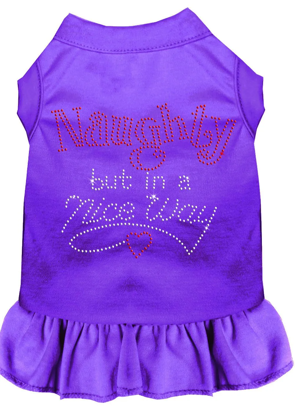 Rhinestone Naughty But In A Nice Way Dress Purple Xxl (18)