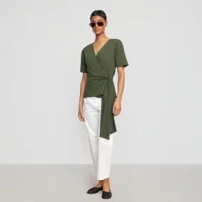 Sena Organic Cotton Wrap Tee