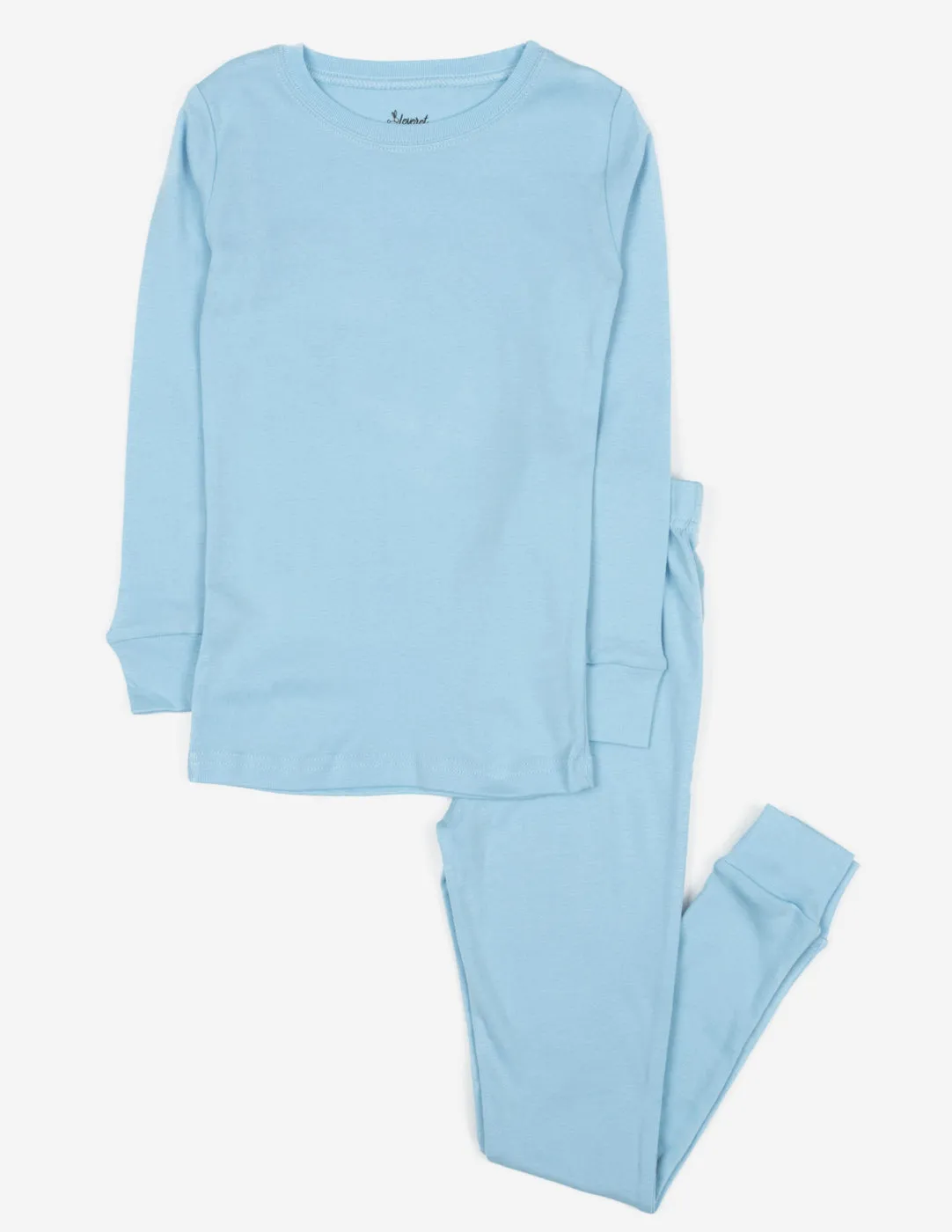 Solid Color Classic Cotton Pajamas