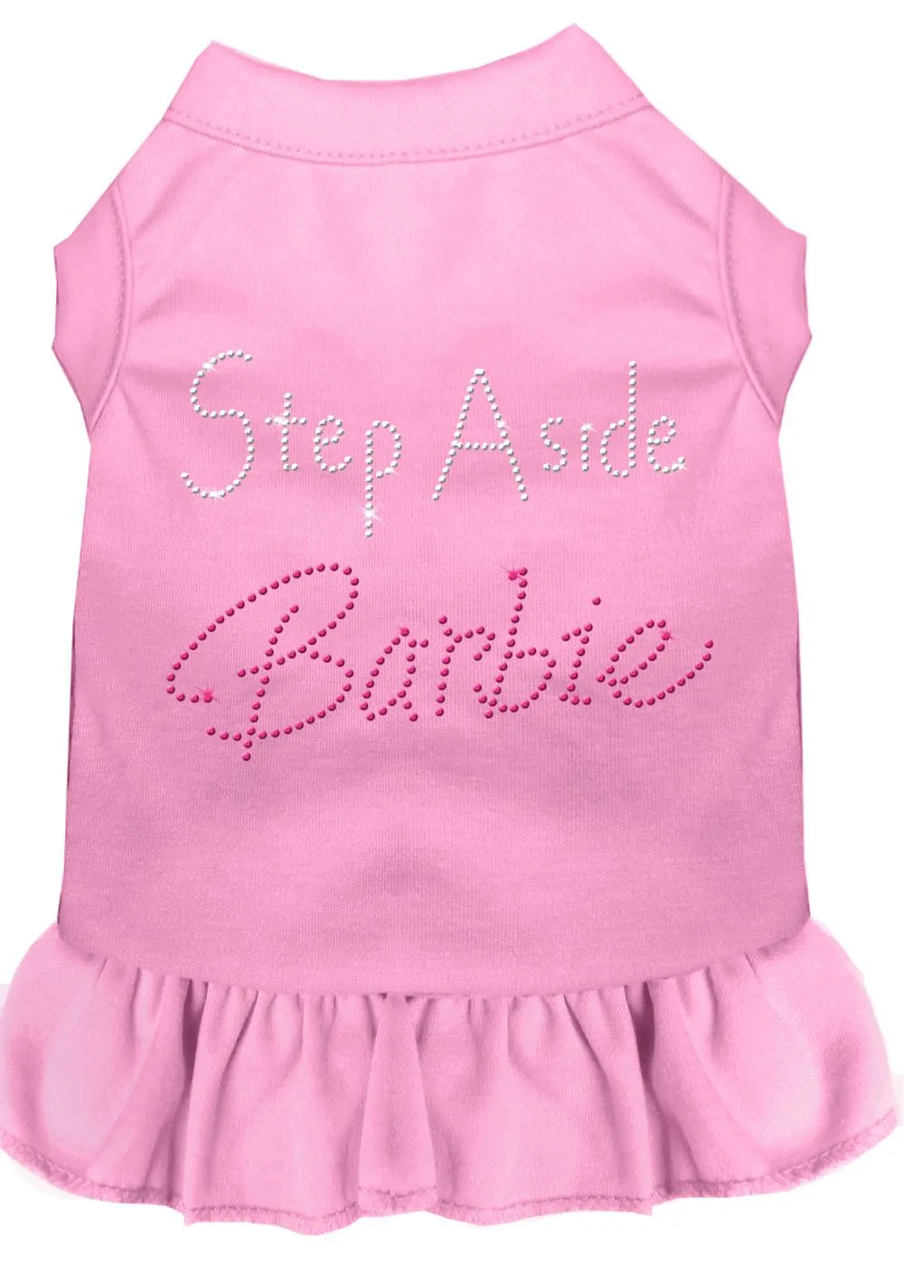 Step Aside Barbie Rhinestone Dress Light Pink Xxxl (20)