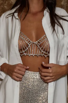 Trixie Rhinestone Bralette