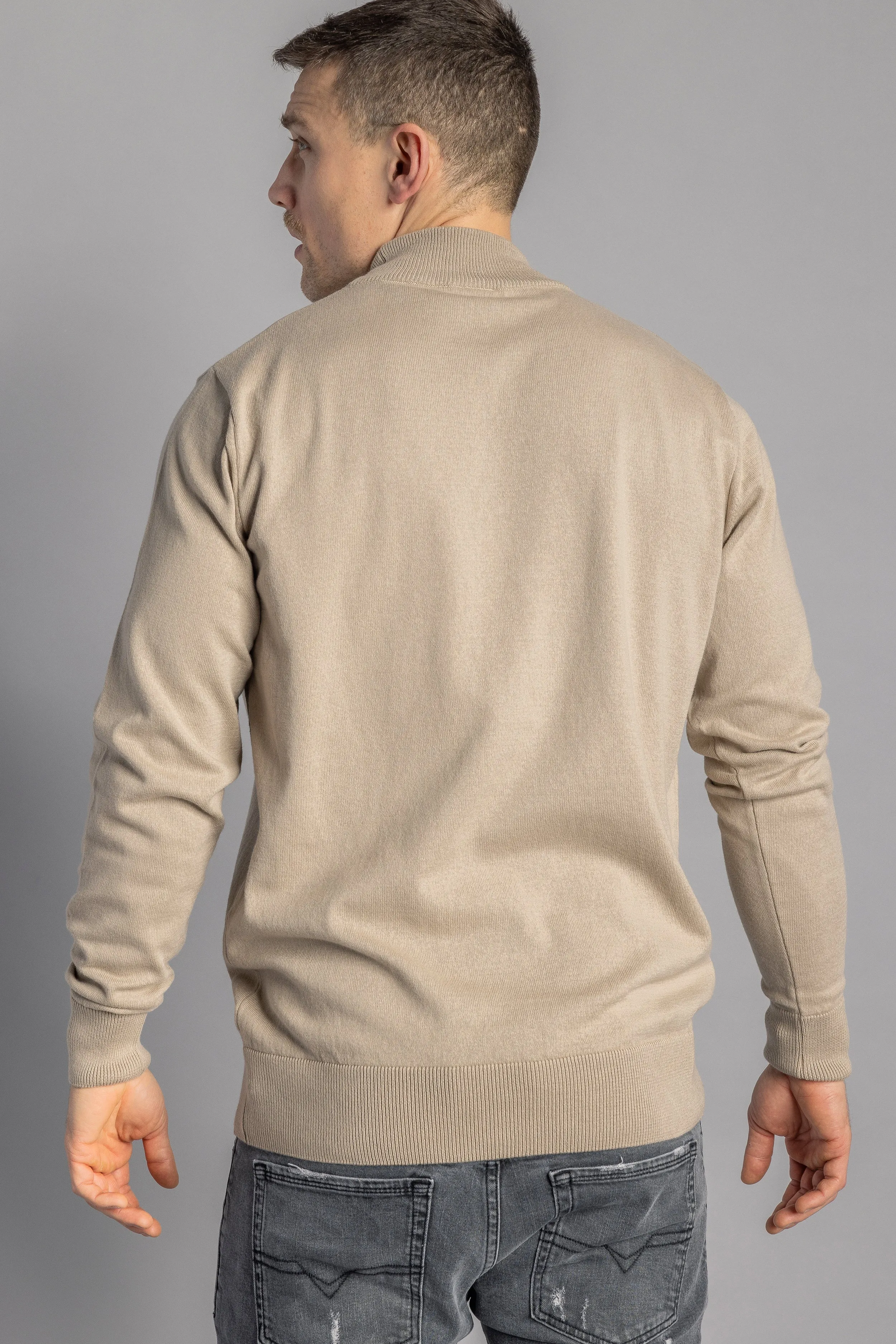 Turtleneck Strick-Pullover